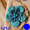 broche 2 turquoises